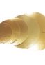 cake board golden round