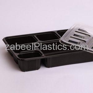 Black Microwave Containers